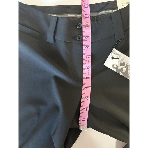Express Correspondent Black Dress Pants Trouser Flare Office Classic Career Sz 2 - Picture 10 of 16